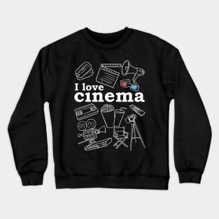 I love Cinema Crewneck Sweatshirt